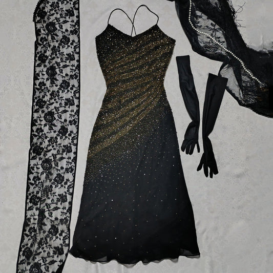 Vintage Sequin Dress