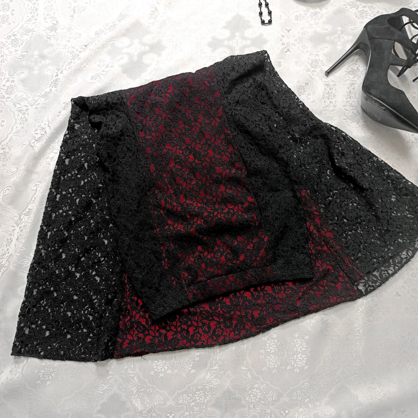 Vampire Mermaid Maxi Skirt