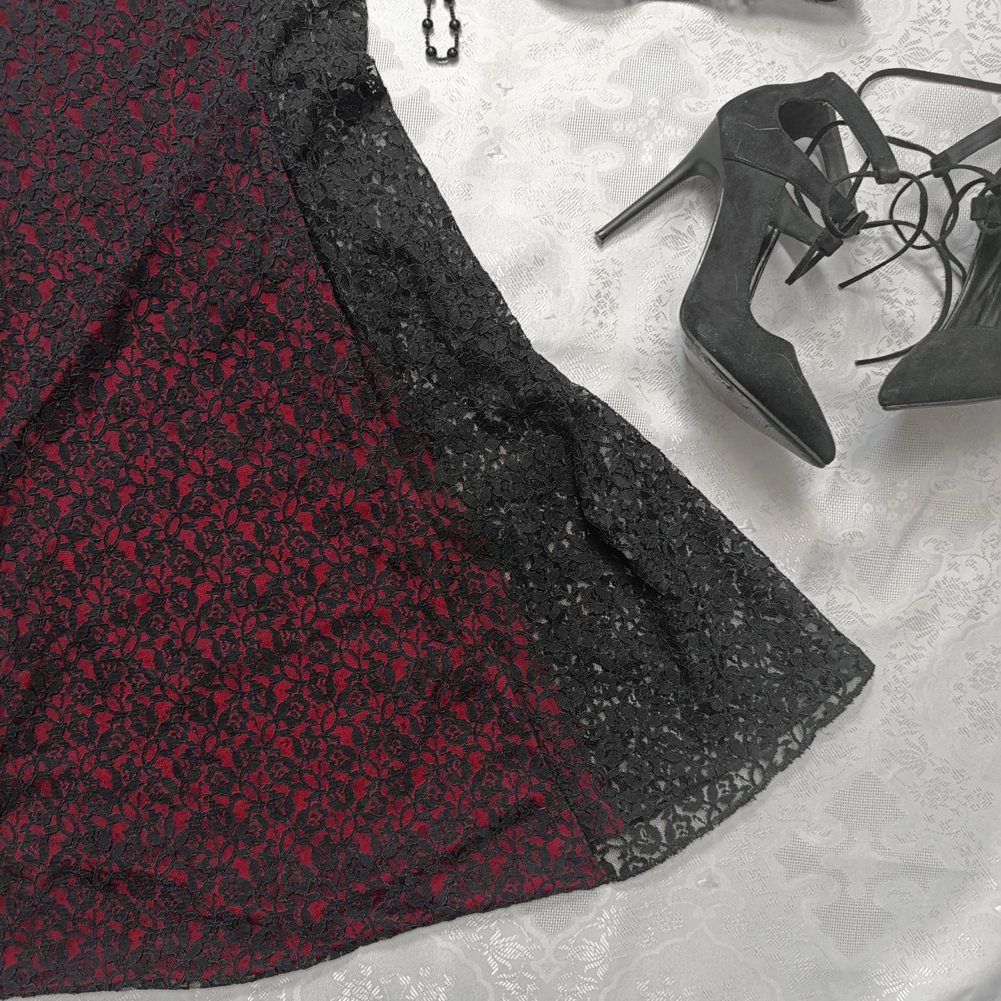 Vampire Mermaid Maxi Skirt