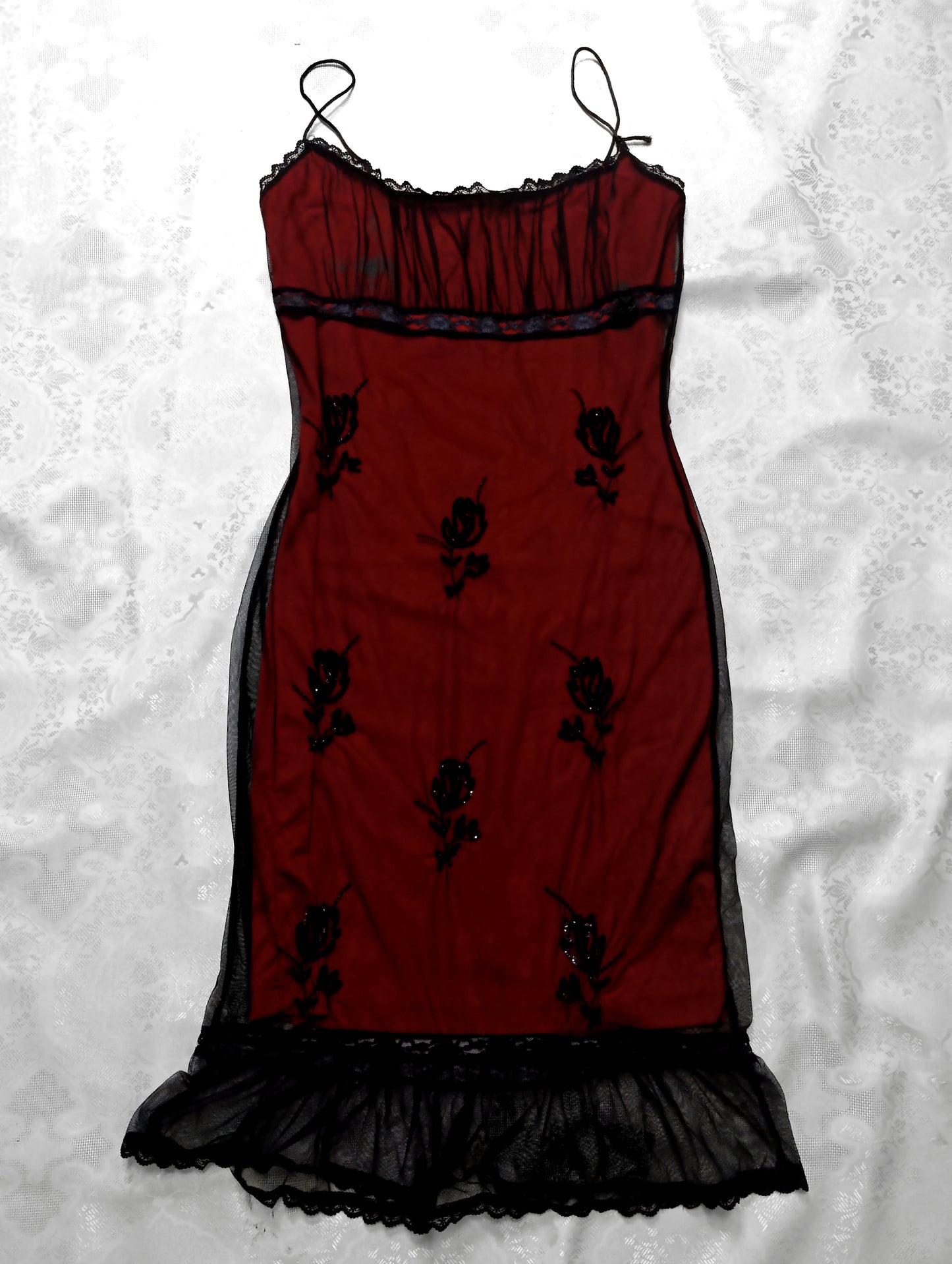 Red Vintage Dress