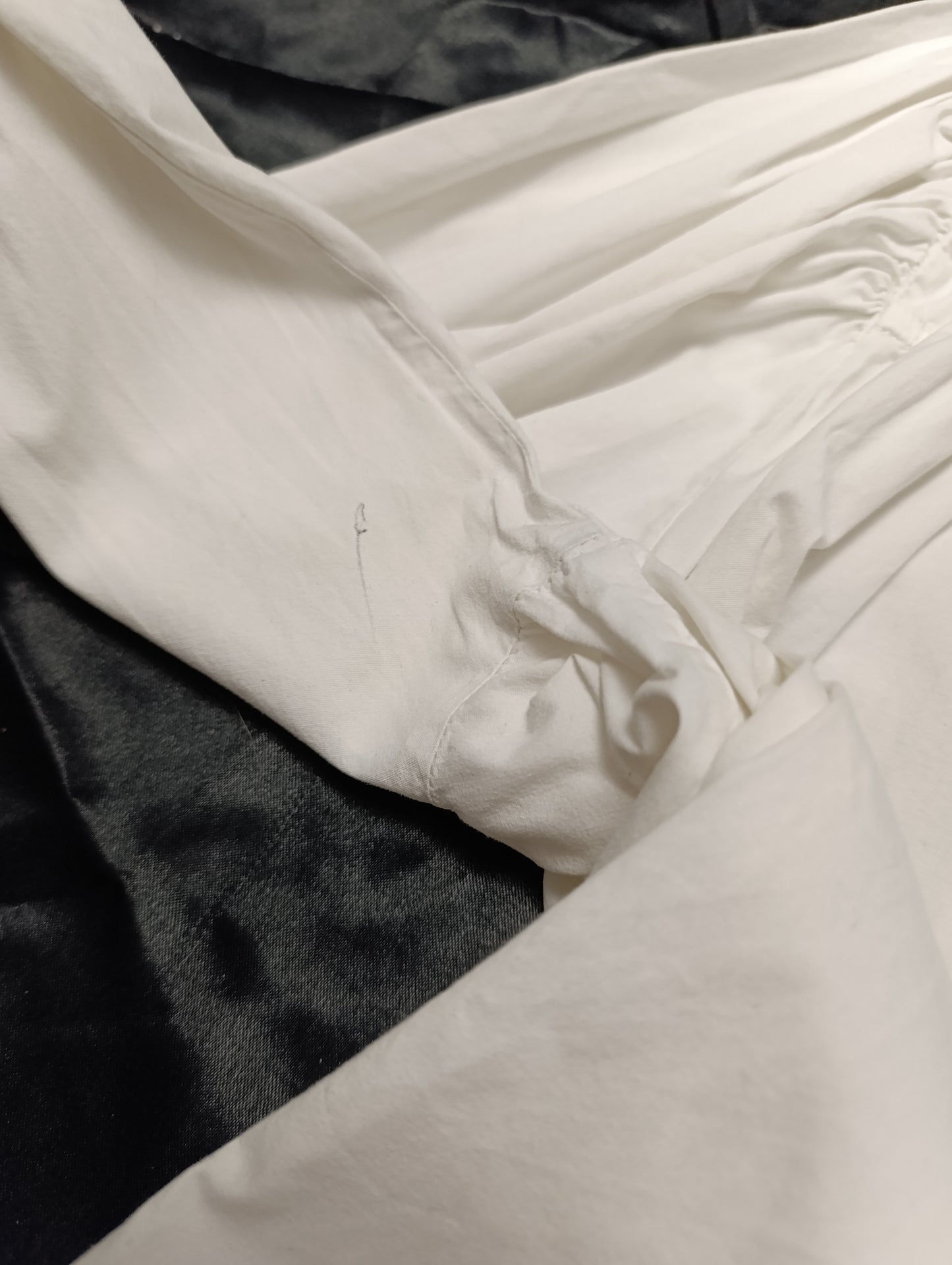 Cotton shirt with puff sleeves ⭐