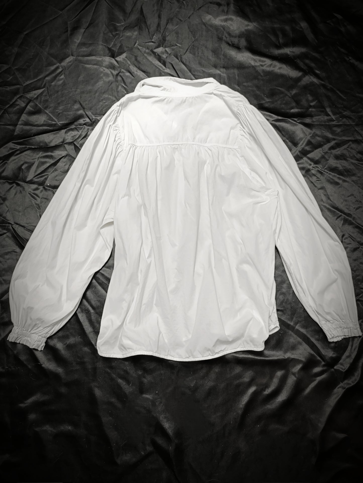 Cotton shirt with puff sleeves ⭐