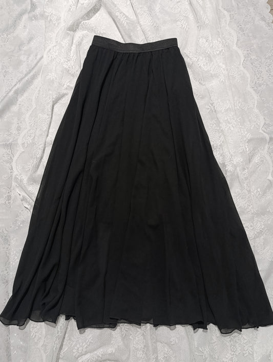 Two-Layer Tulle Skirt 𓋹