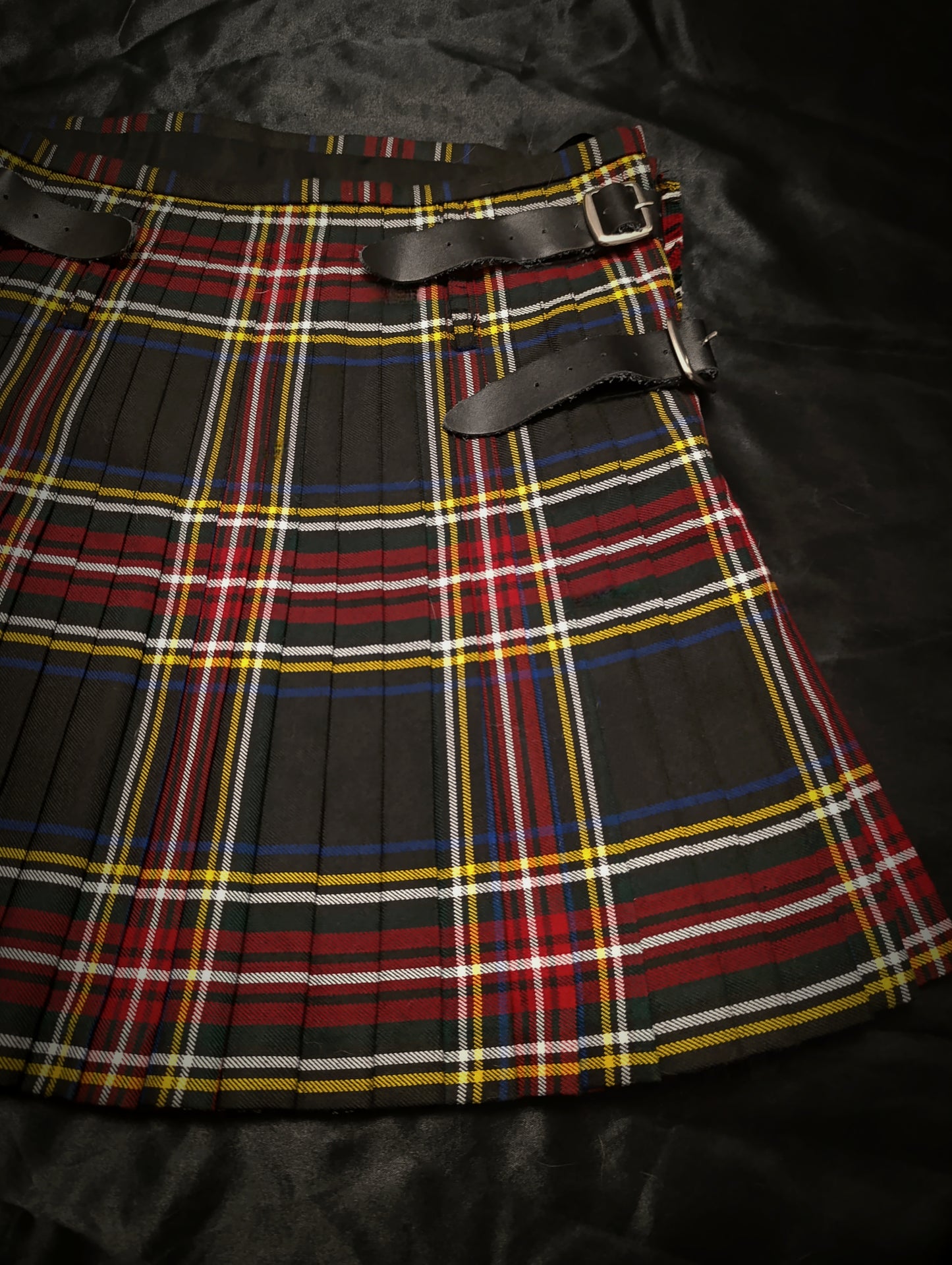 Prawdziwy męski kilt w szkocką kratę ♱
