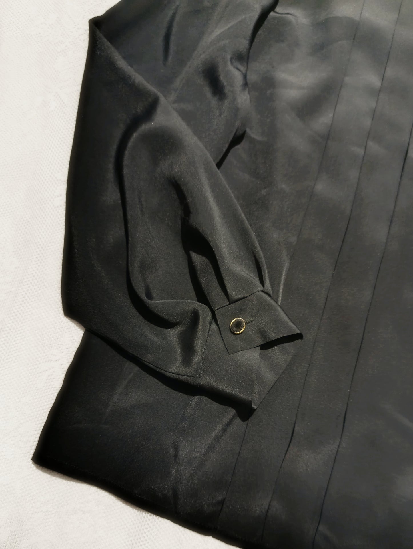 Vintage High-Collar Blouse with Puffy Sleeves ⋆☥⋆