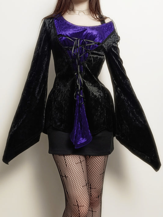 Laughing Vampire Velvet Tunic ♱