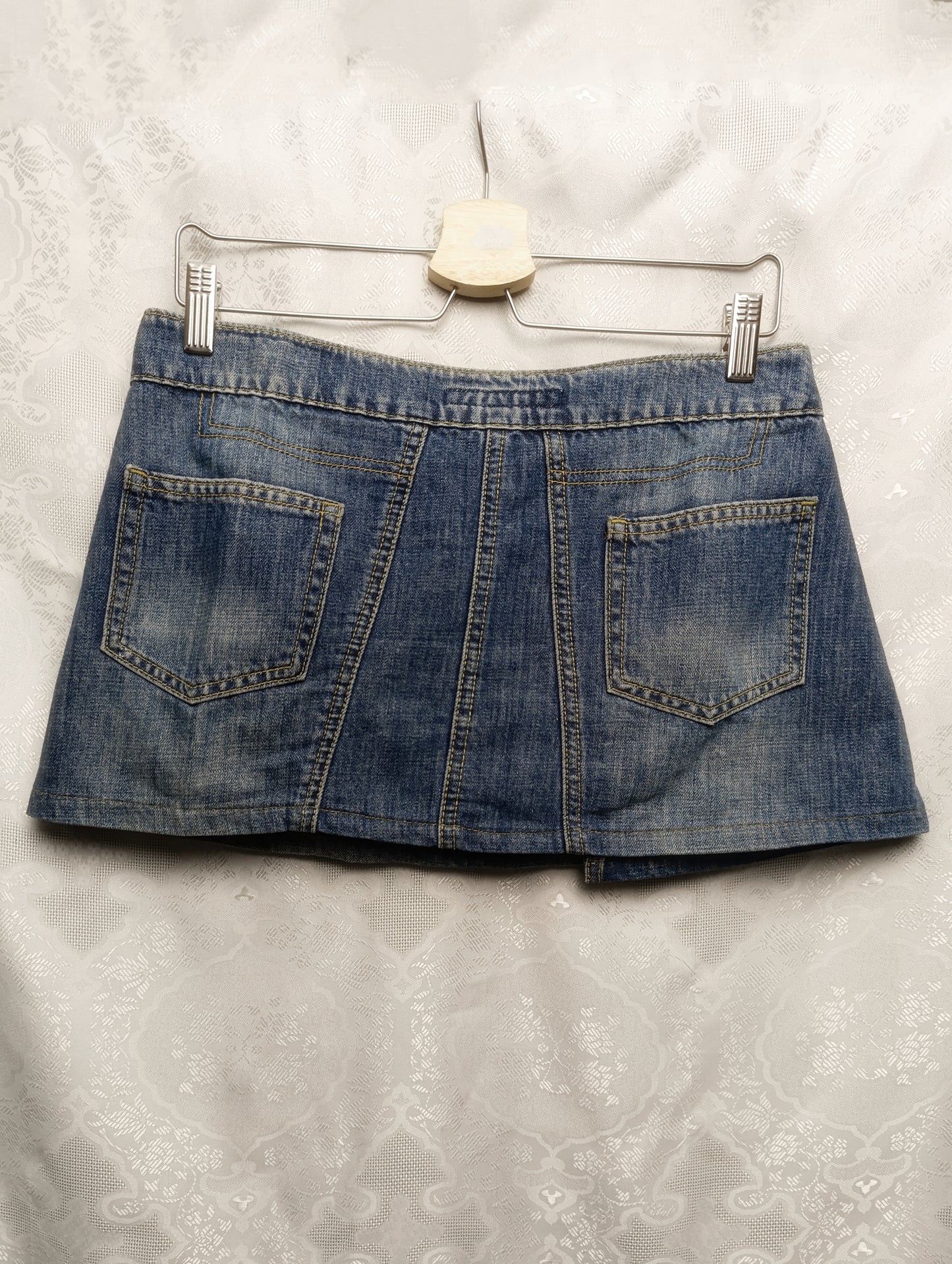 Y2K Denim Mini Skirt ☣︎