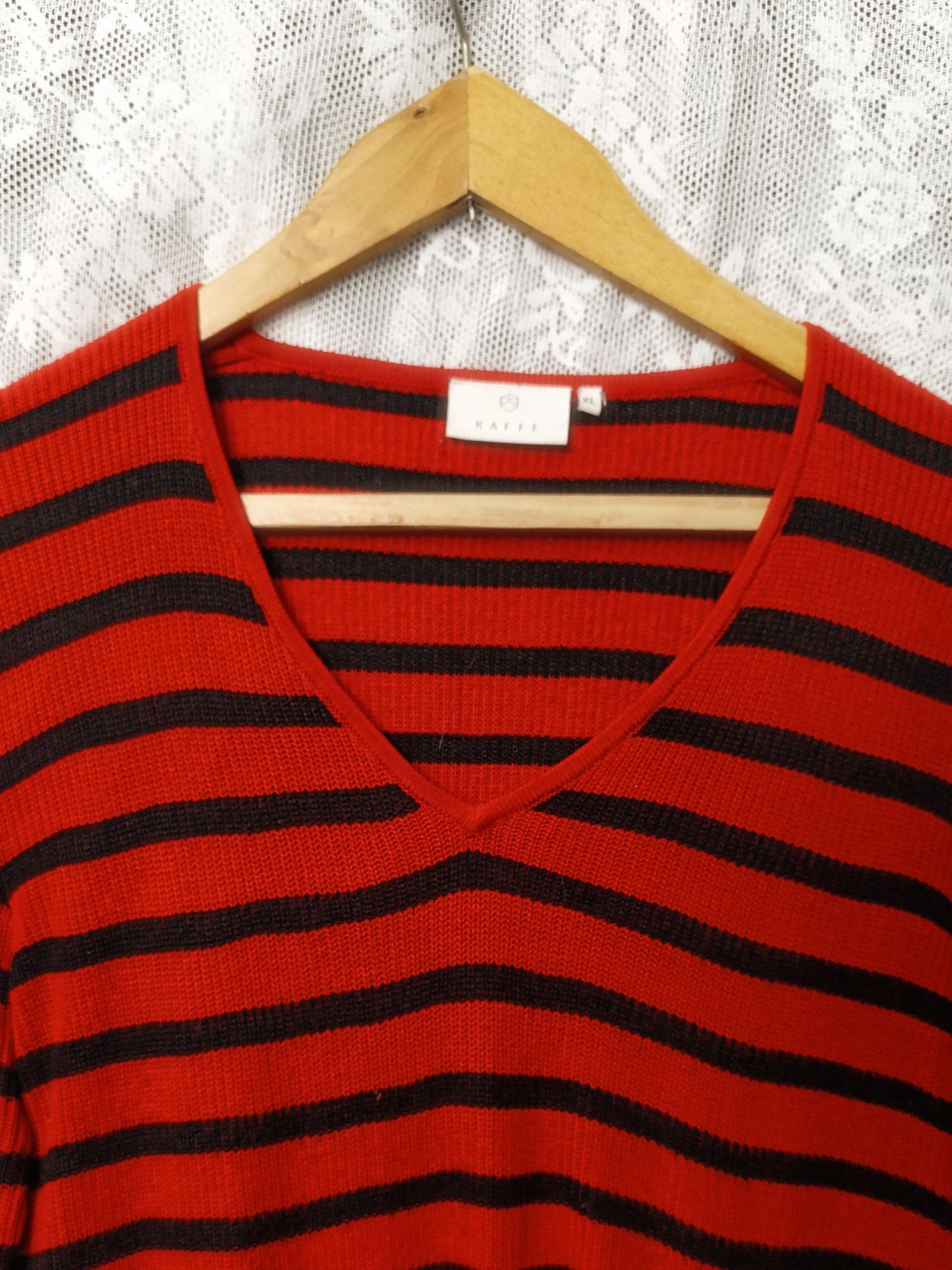 Striped Oversized Sweater šµ