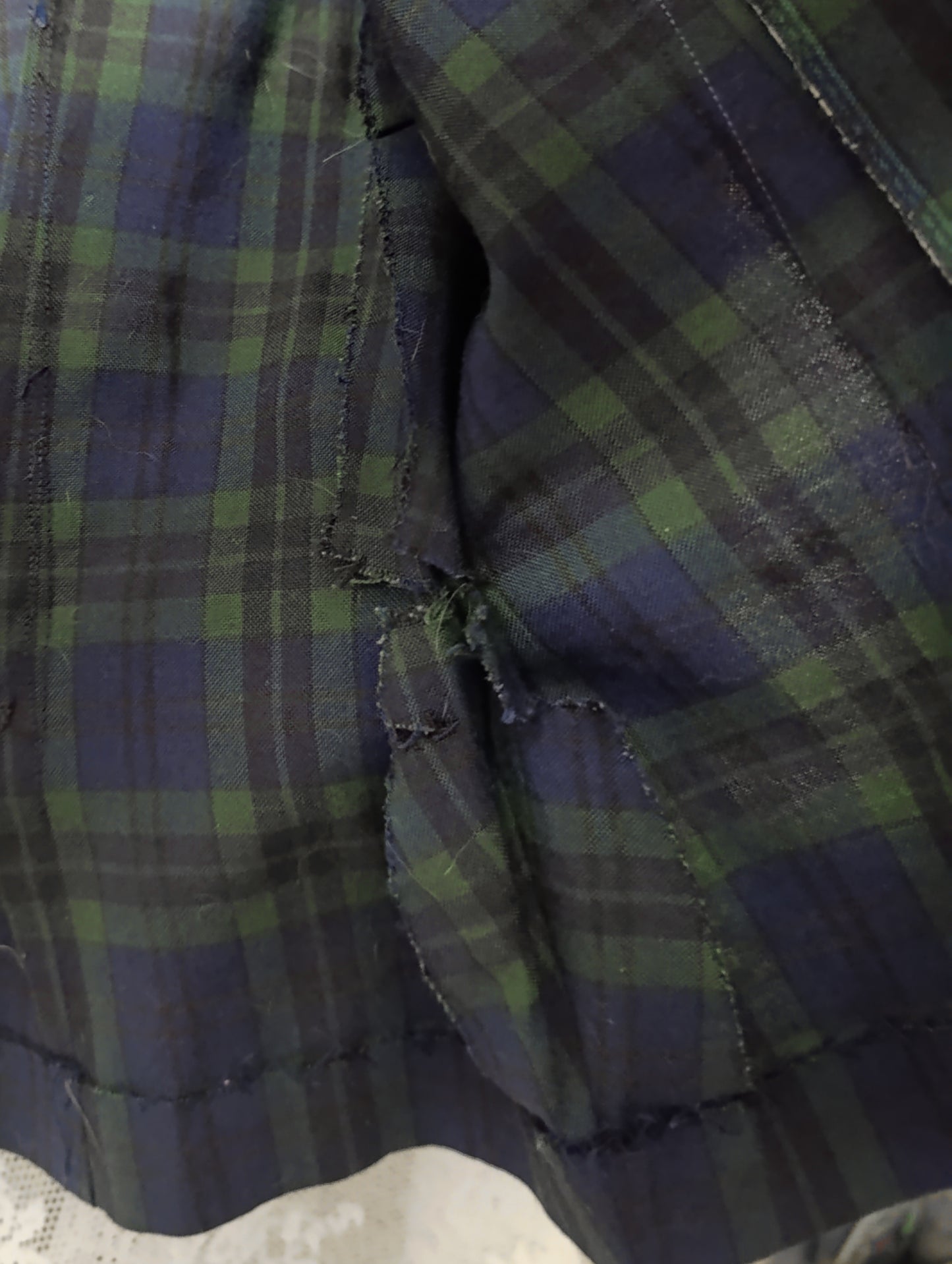 Handsew Vintage Plaid Set โโฅโ