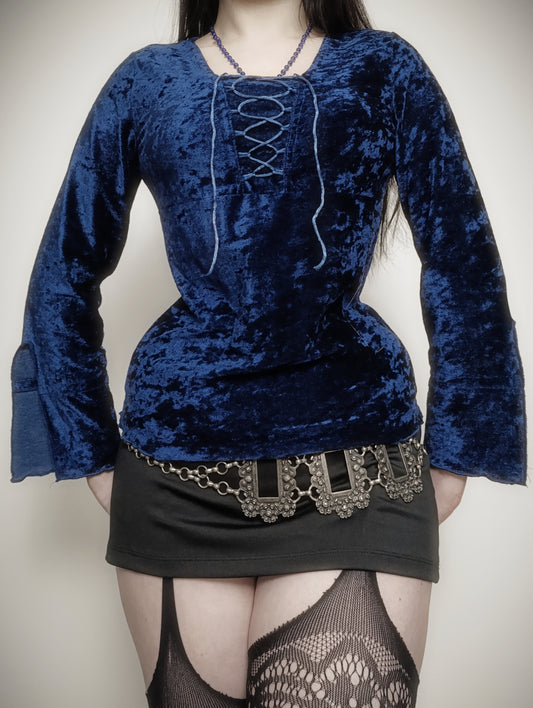 Navy Blouse ✚
