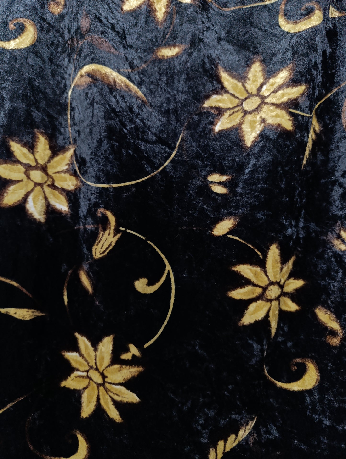Vintage Velvet Floral Skirt ✞︎