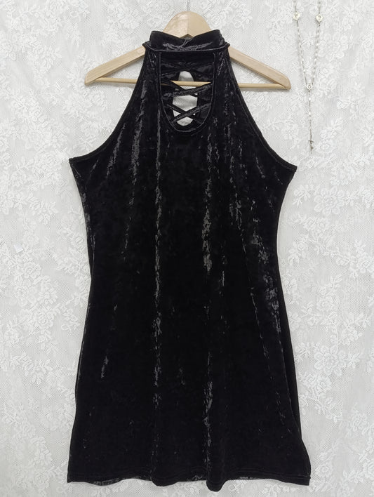 Velvet Mini Dress ✞︎