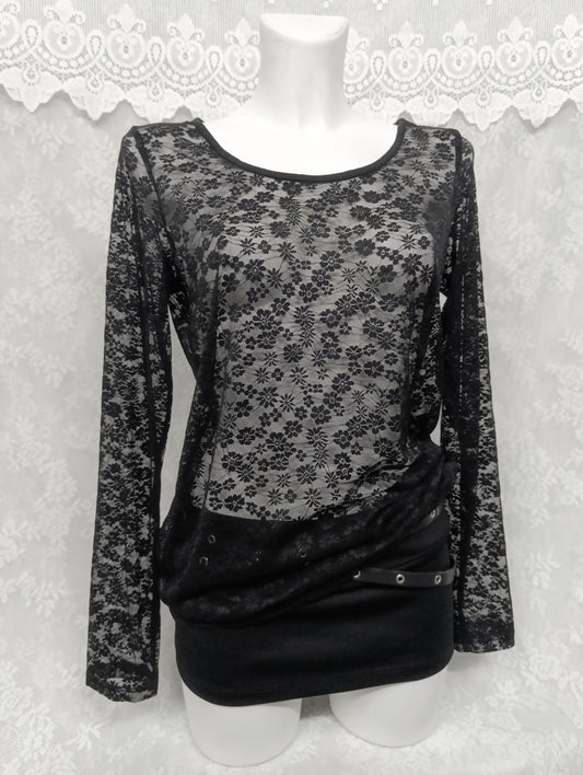 Lace Longsleeve Top ⛦