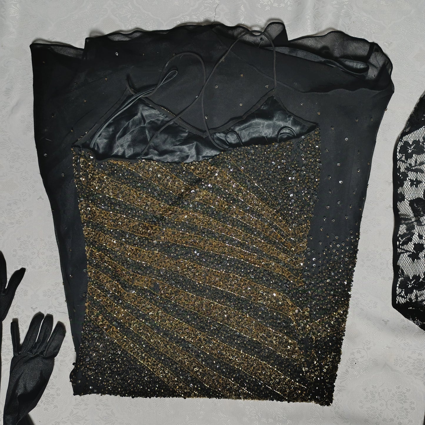 Vintage Sequin Dress