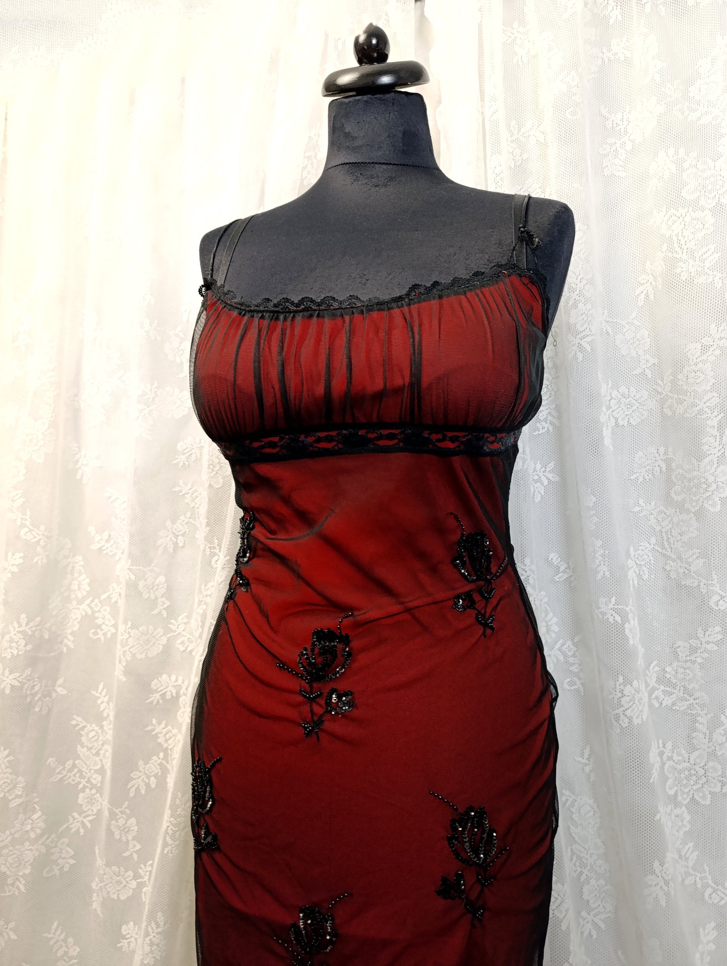 Red Vintage Dress