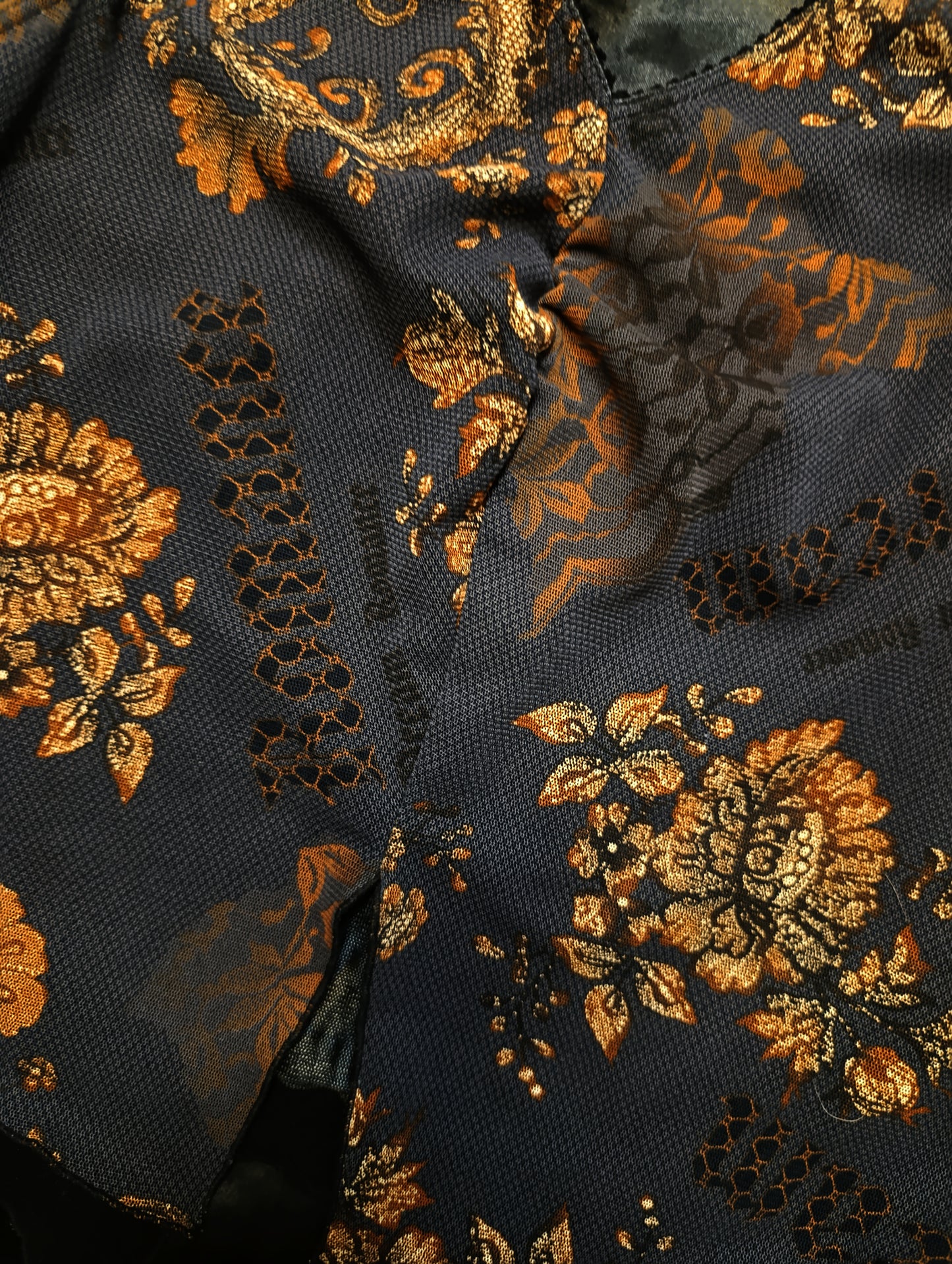 Patterned halter top