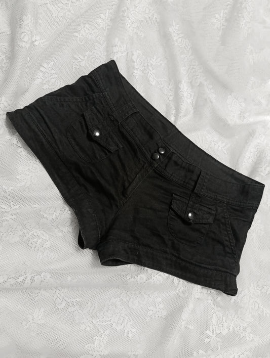 Mikroshorts z niskim stanem ♡
