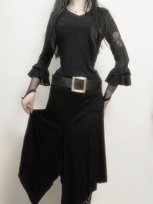 Asymmetric Vintage Skirt ✞︎