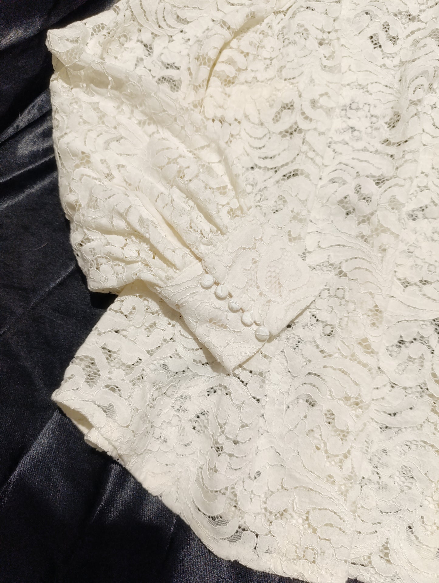 Cream Lace Shirt ✮⋆˙