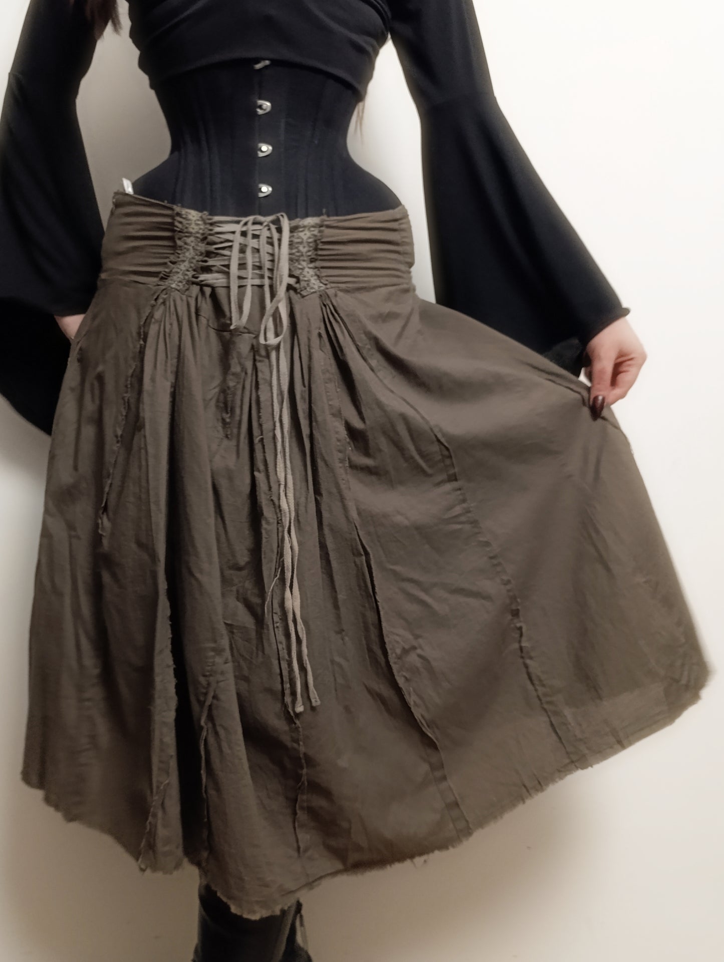 Corset Midi Skirt ˚ʚ♡ɞ˚