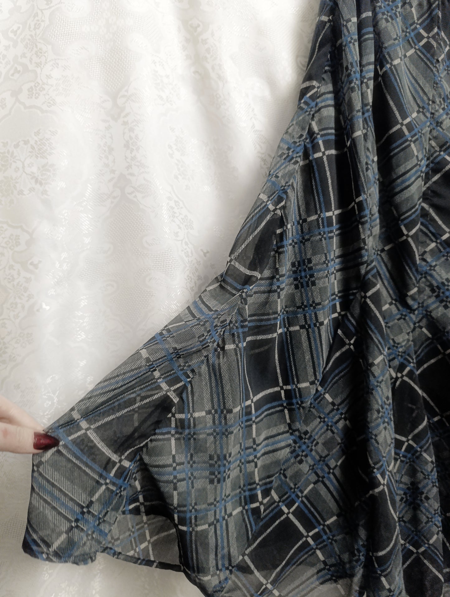 Plaid Vintage Skirt 𝜗ৎ