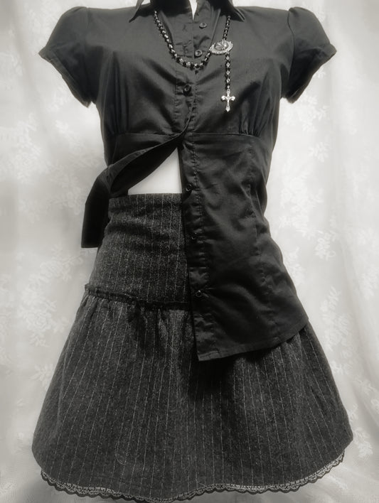 Lace Mini Skirt 𝜗ৎ