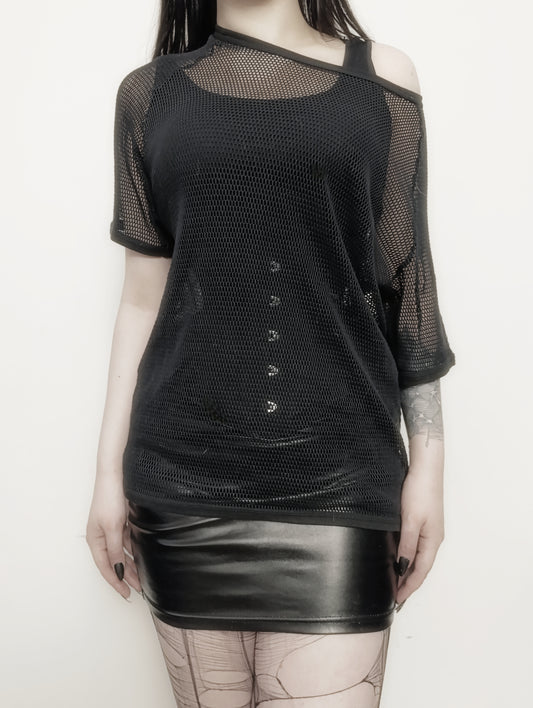 Oversized Mesh Tee ⋆☥⋆