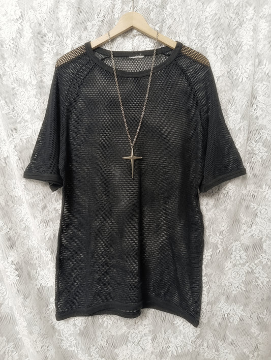 Oversized Mesh Tee ⋆☥⋆
