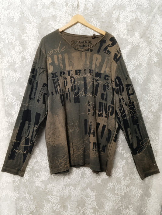 Printed Oversized Tee 𝜗ৎ