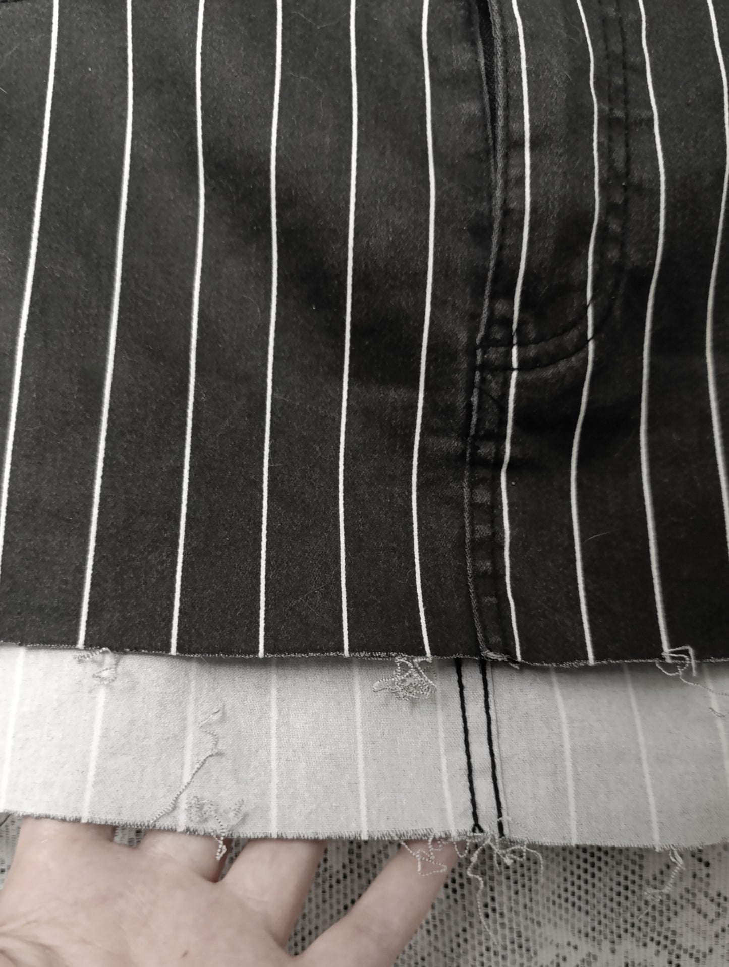 Reworked Cross Micro Skirt 𝜗ৎ