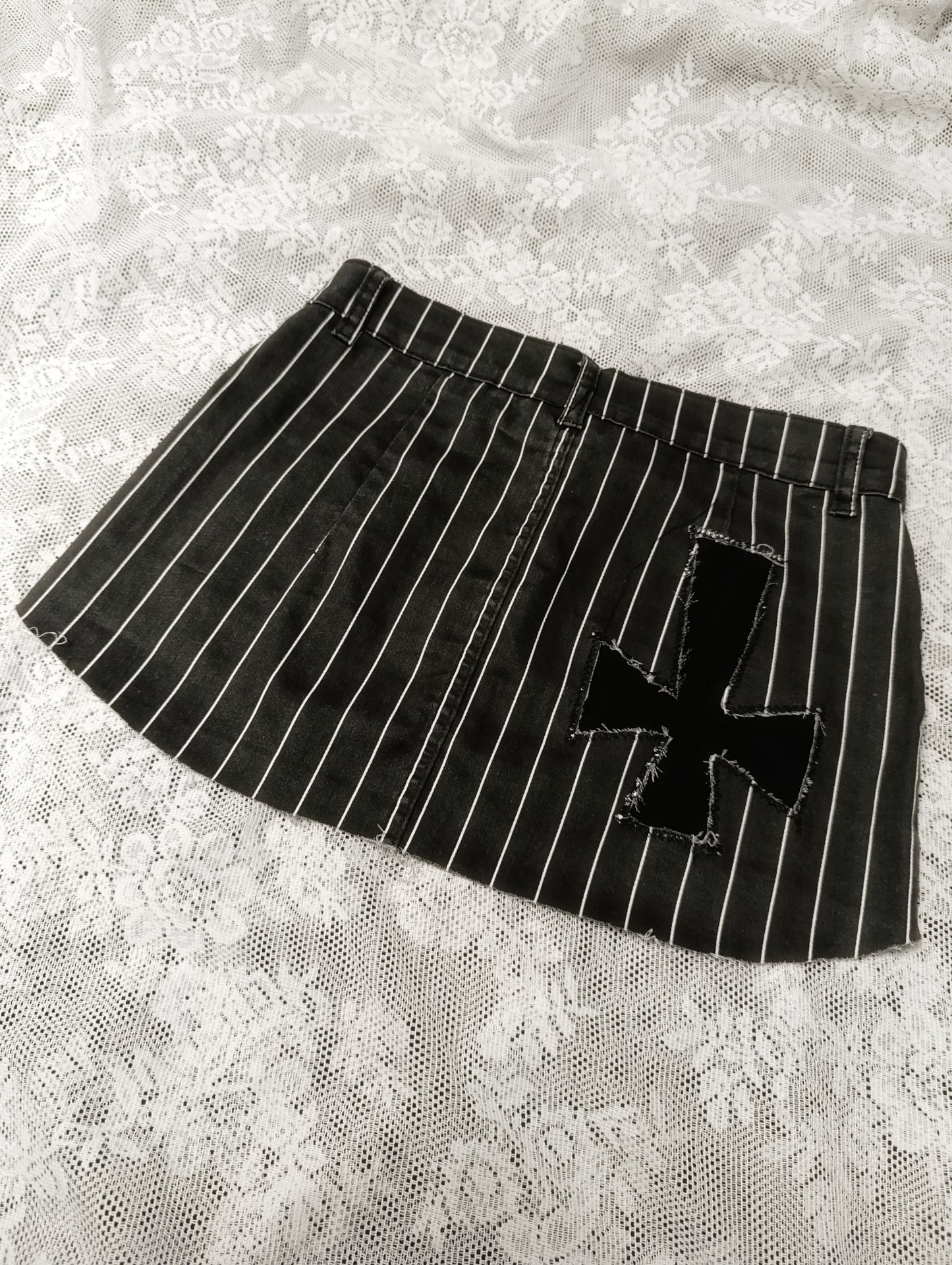 Reworked Cross Micro Skirt 𝜗ৎ