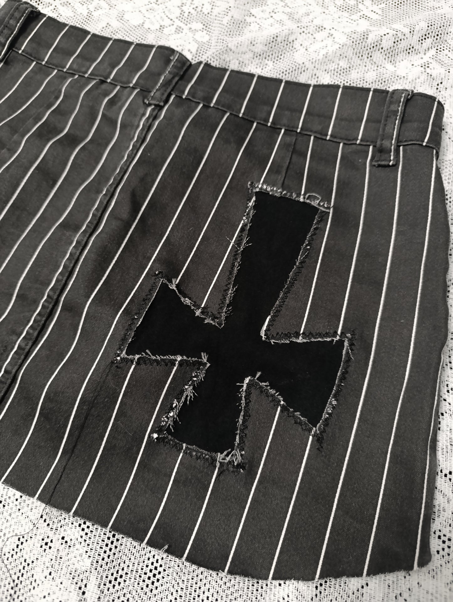 Reworked Cross Micro Skirt 𝜗ৎ