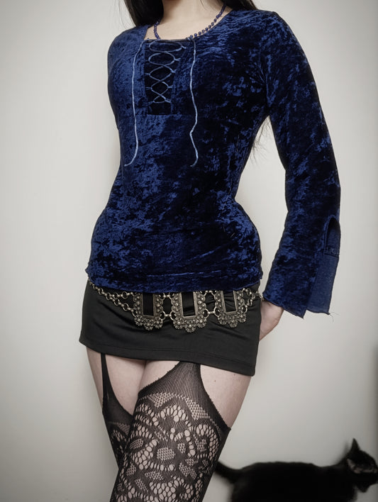 Navy Blouse ✚