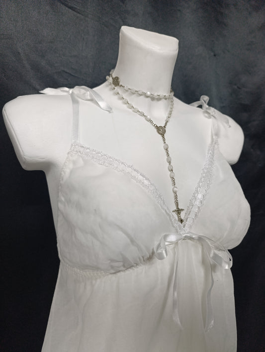 Lace Babydoll Night Dress 𝜗ৎ