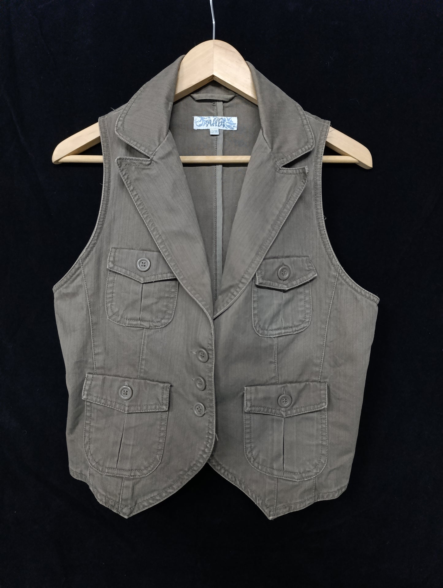 Brown Utility Vest 𝜗ৎ