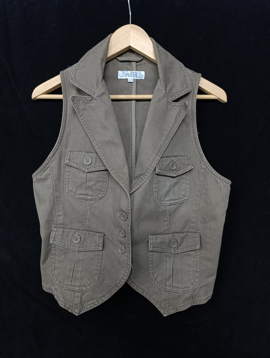 Brown Utility Vest 𝜗ৎ