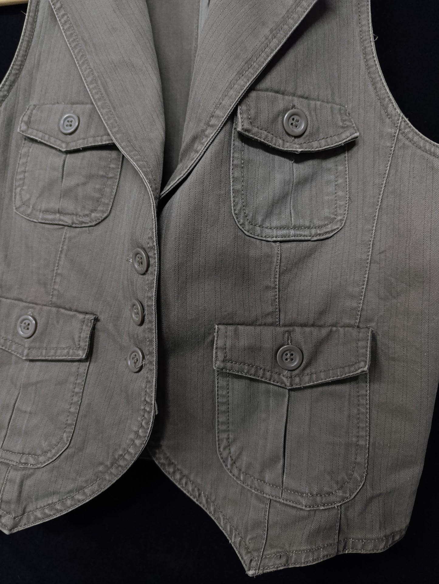 Brown Utility Vest 𝜗ৎ
