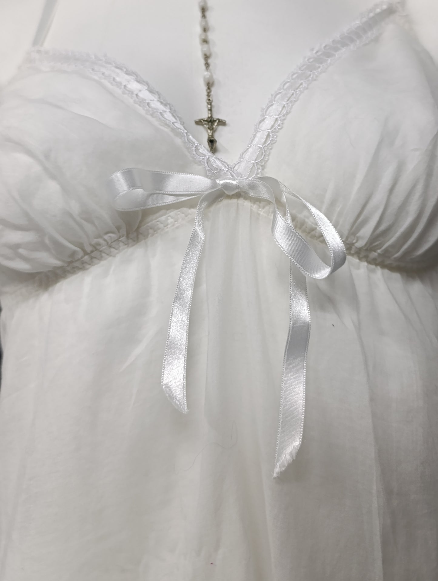 Lace Babydoll Night Dress 𝜗ৎ