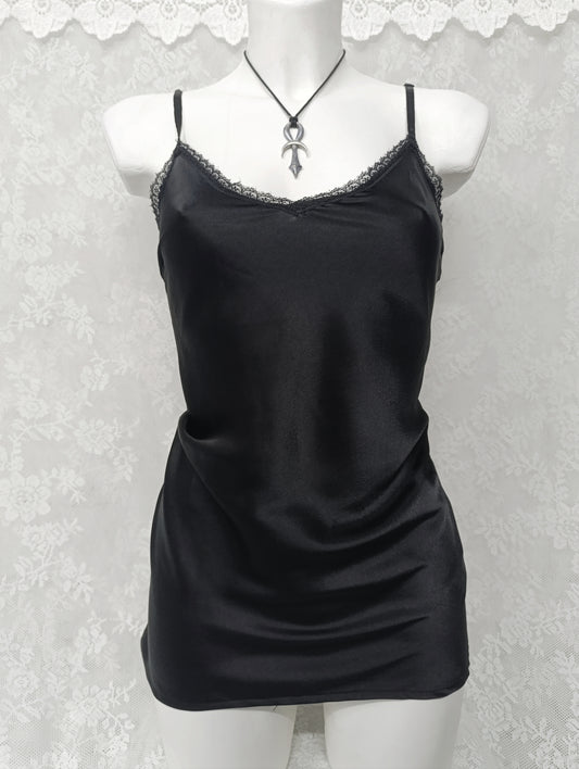 Satin Mini Dress/Top 𓆩♱𓆪
