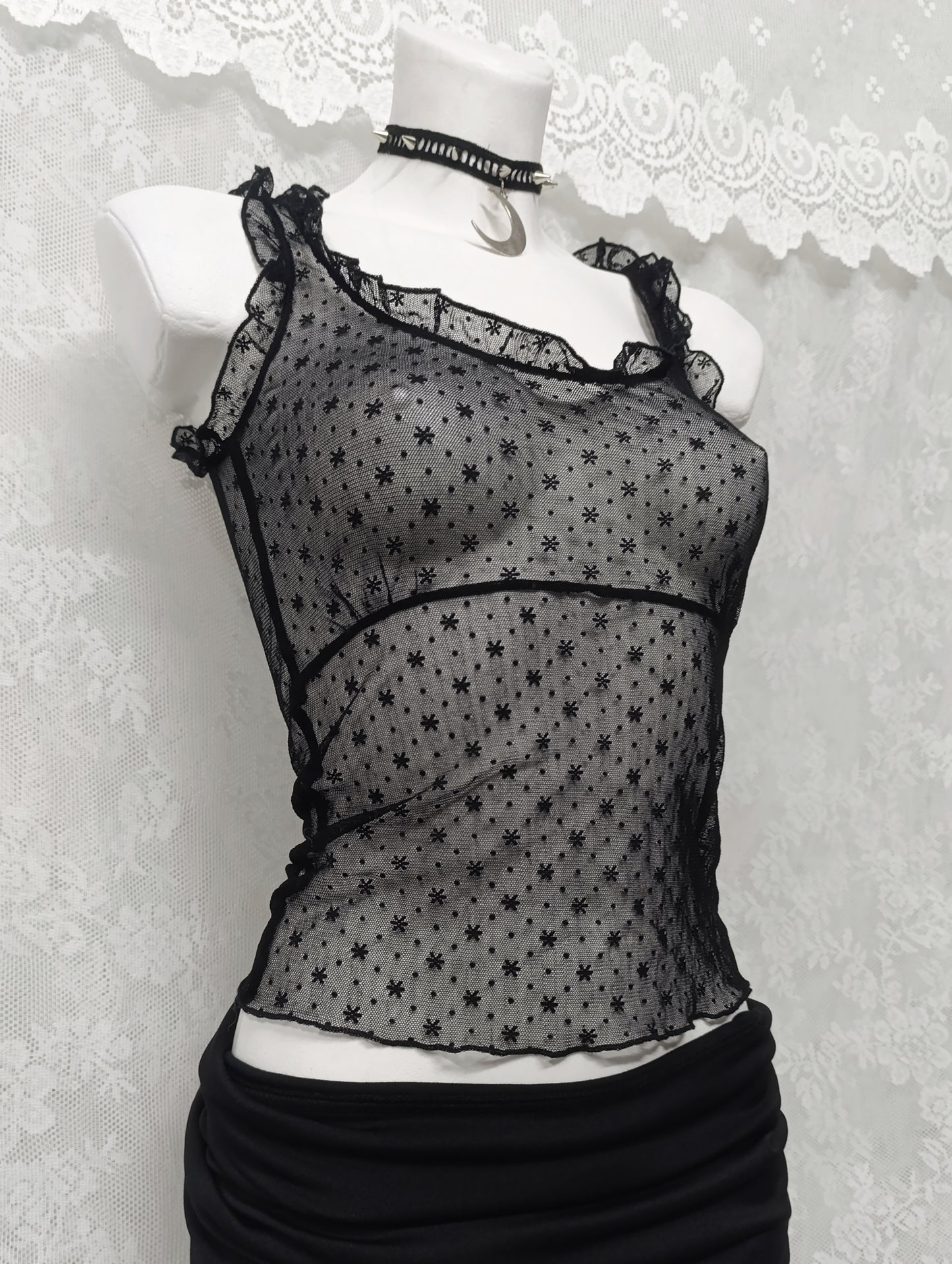 Lace Top 𓆩♱𓆪