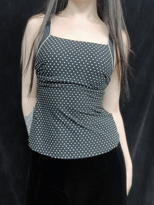 Polka Dot Tankini Top ₍ᐢ._.ᐢ₎♡