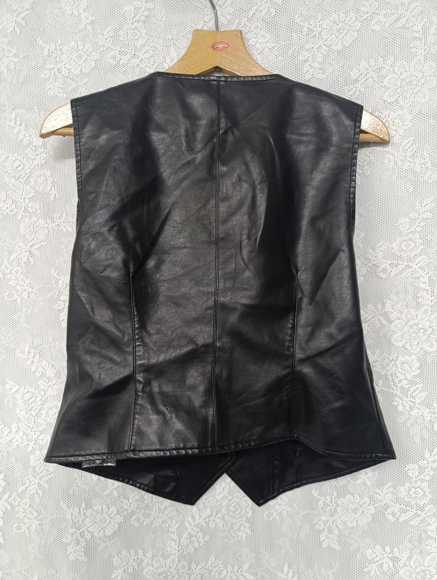 Faux Leather Vest ⚓︎