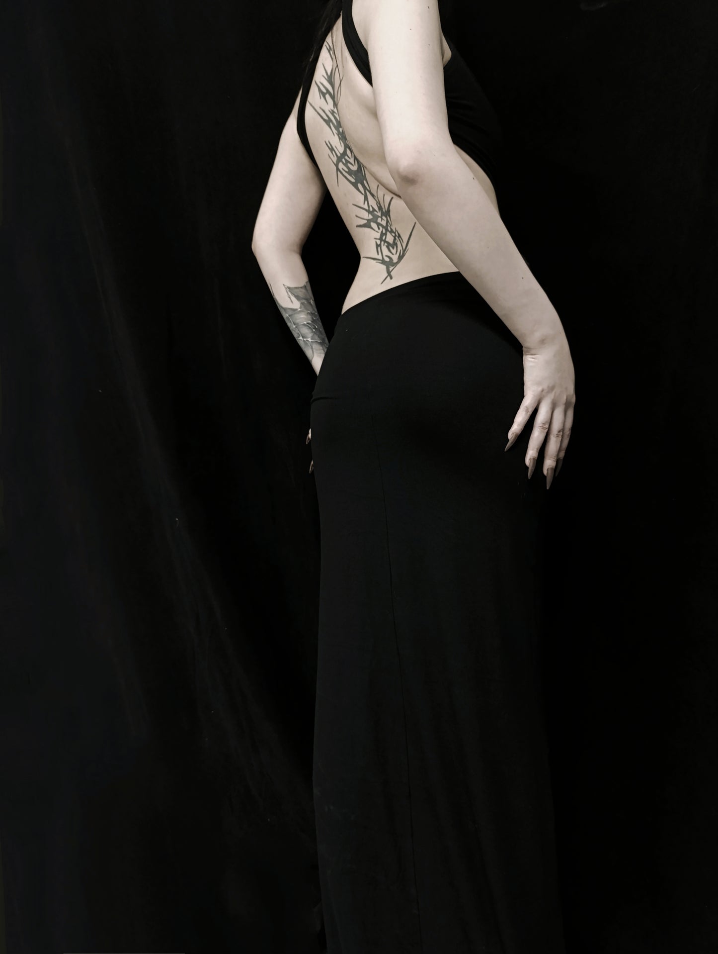 Backless Maxi Dress ༺♰༻