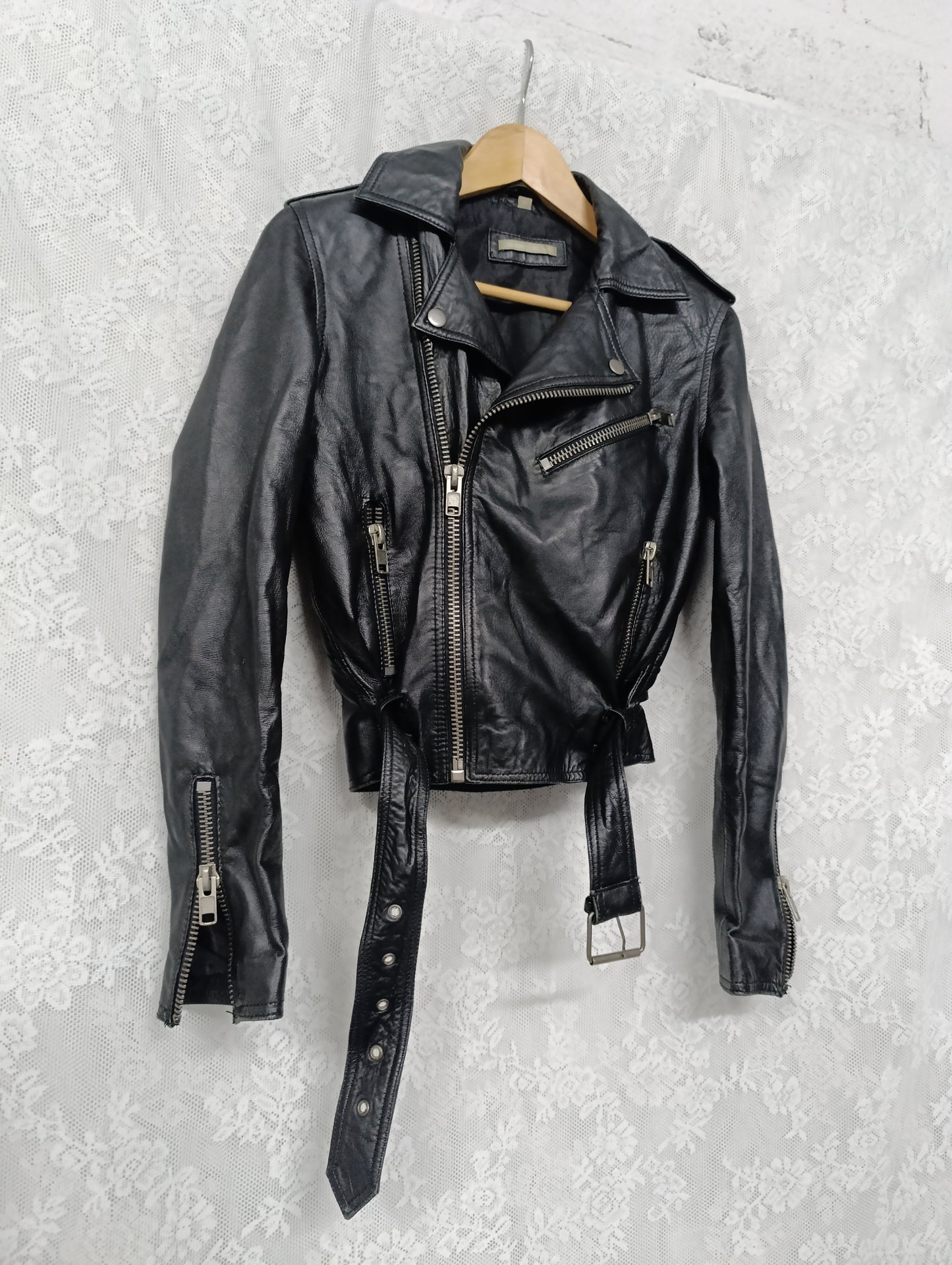 Vintage Lamb Leather Jacket ✞︎