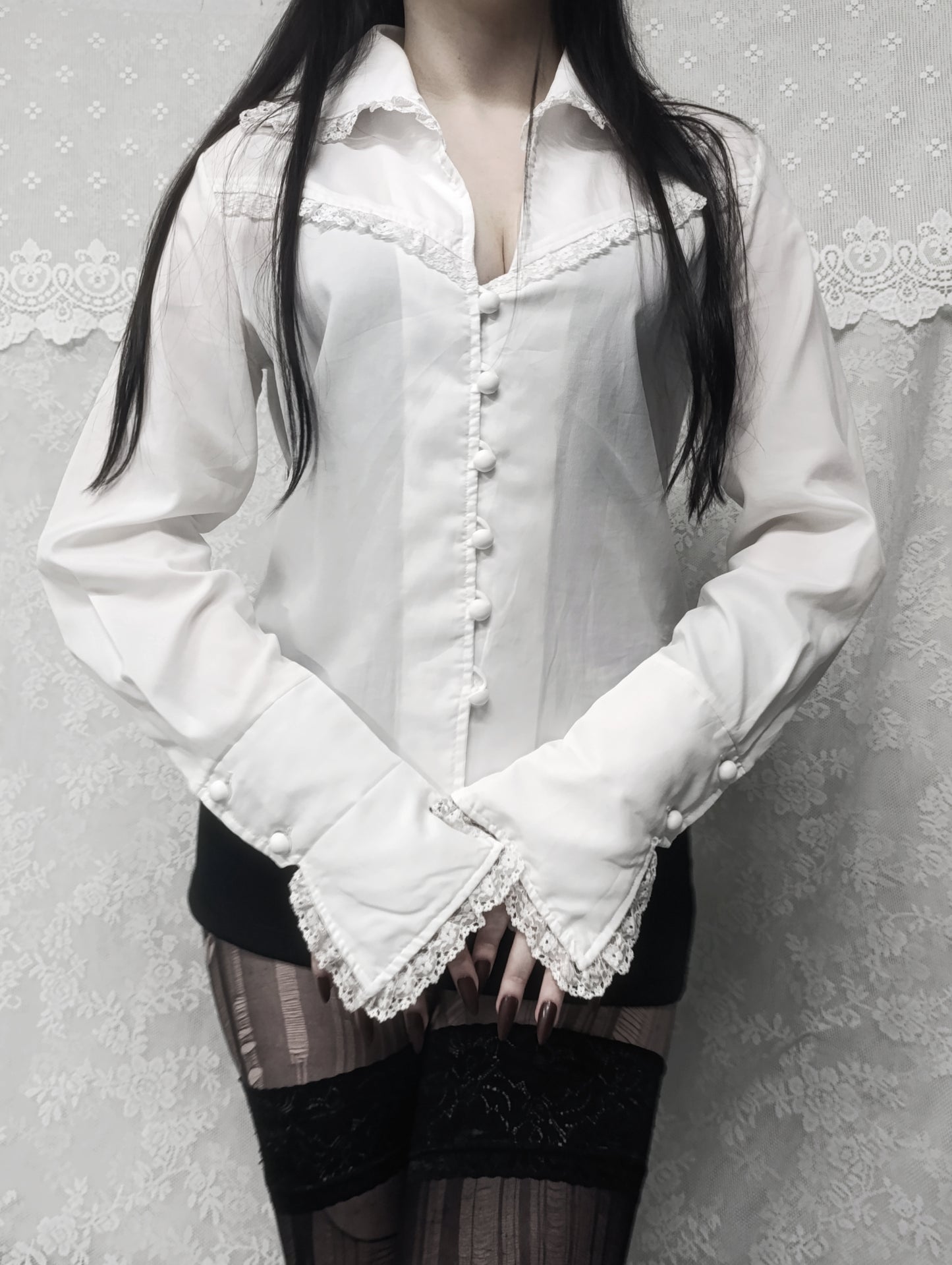 True Vintage Lace Shirt ✞︎