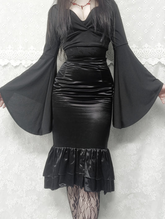Satin High Waist Skirt ⋆☥⋆