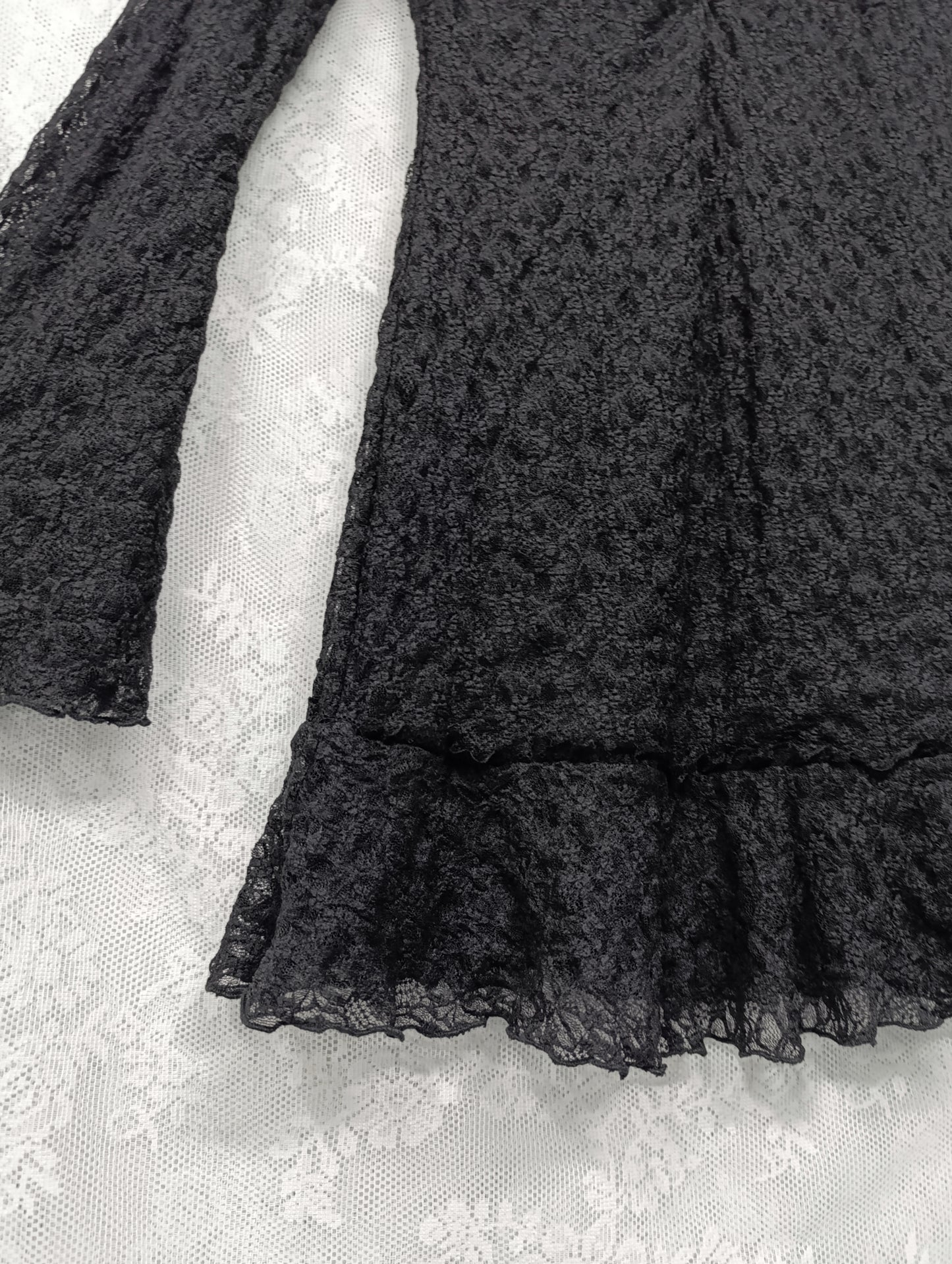 Lace Flare Sleeves Dress 𓆩♱𓆪