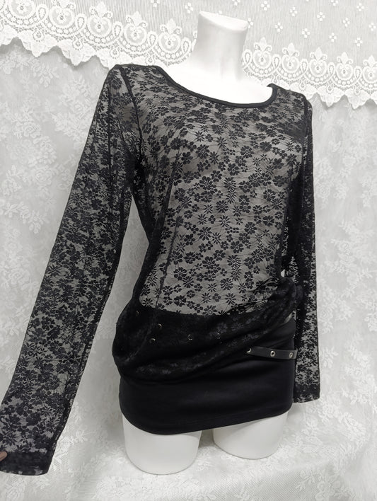 Lace Longsleeve Top ⛦