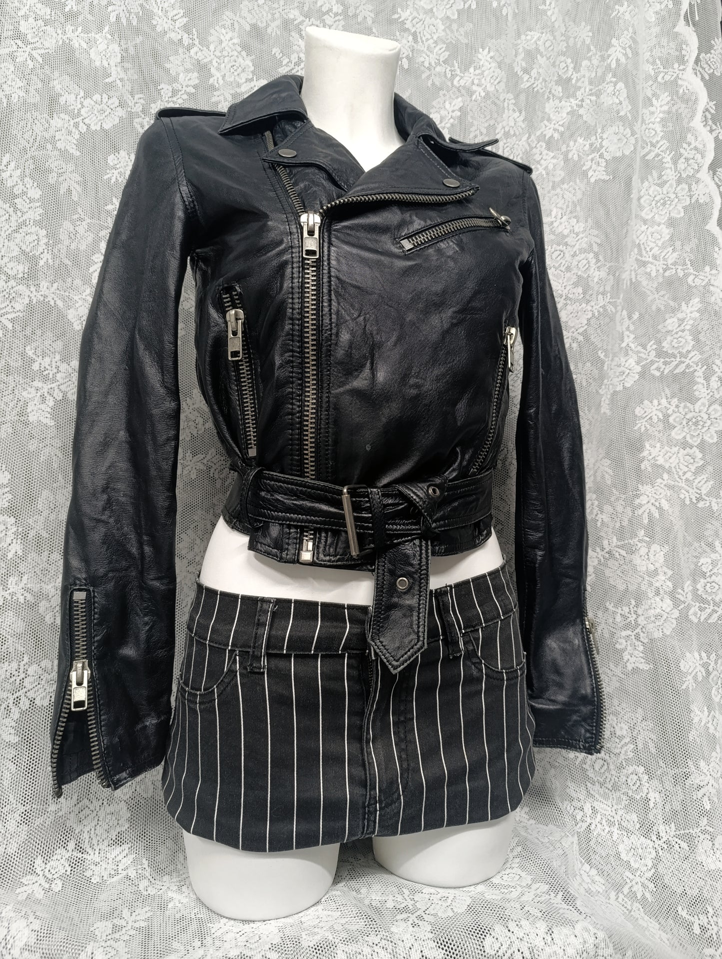 Vintage Lamb Leather Jacket ✞︎