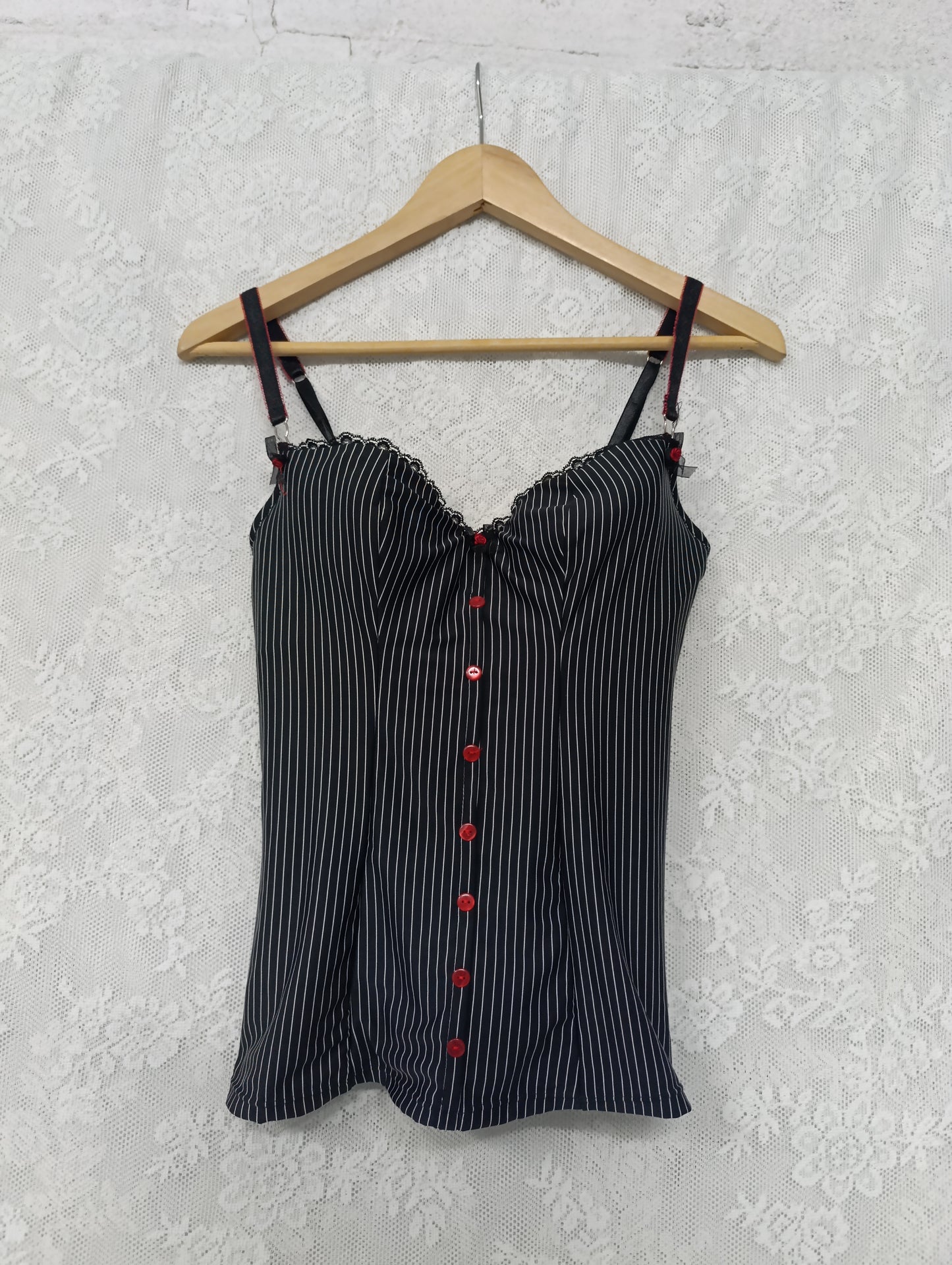 Striped Corset Top ༺♰༻